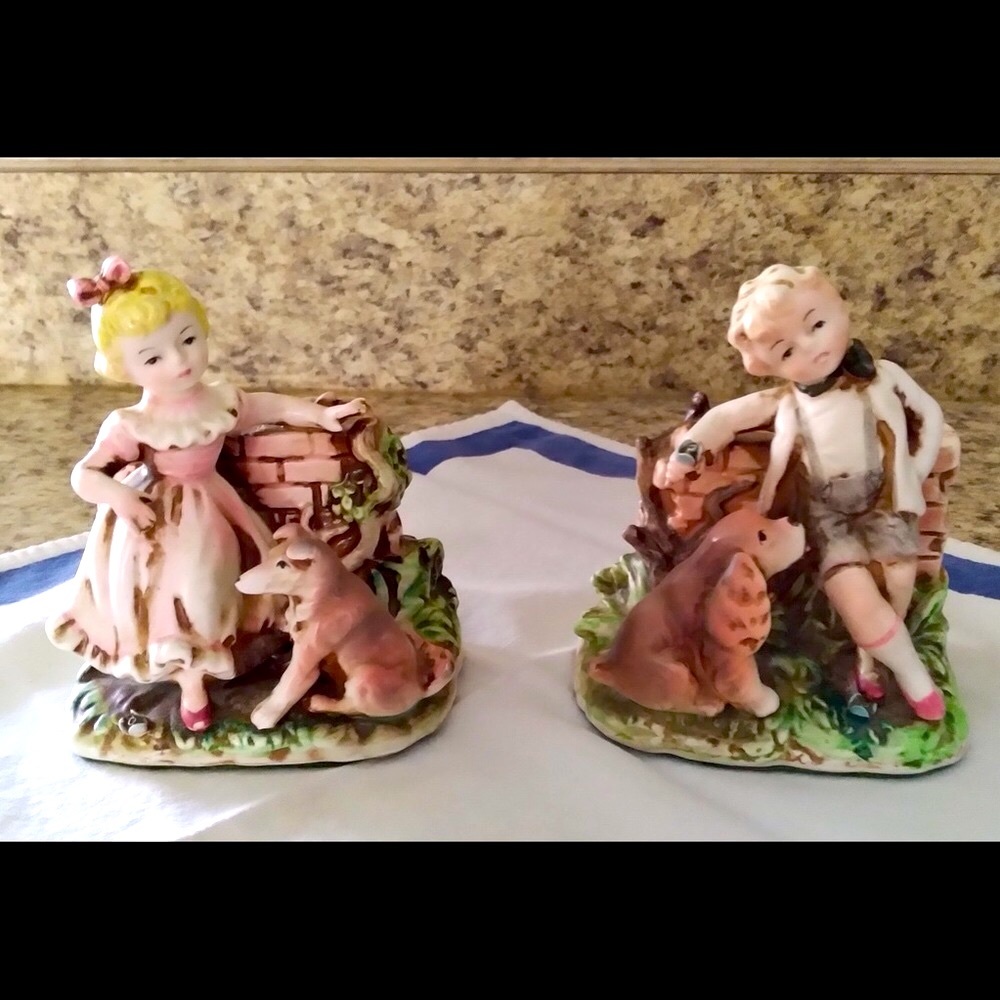 🦀Vintage🦀Erich Stauffer Porcelain Figurines